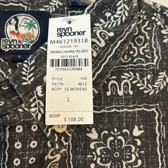 NWT Reyn Spooner Original Lahaina Tailored Shirt - Picture 3 of 6